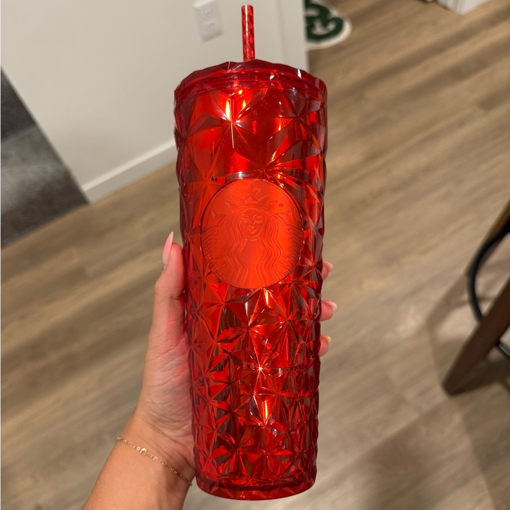 Starbucks 2023 Limited Holiday Venti Tumbler (lid+straw)